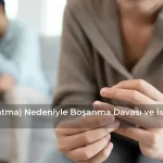 zina nedeniyle boşanma davası